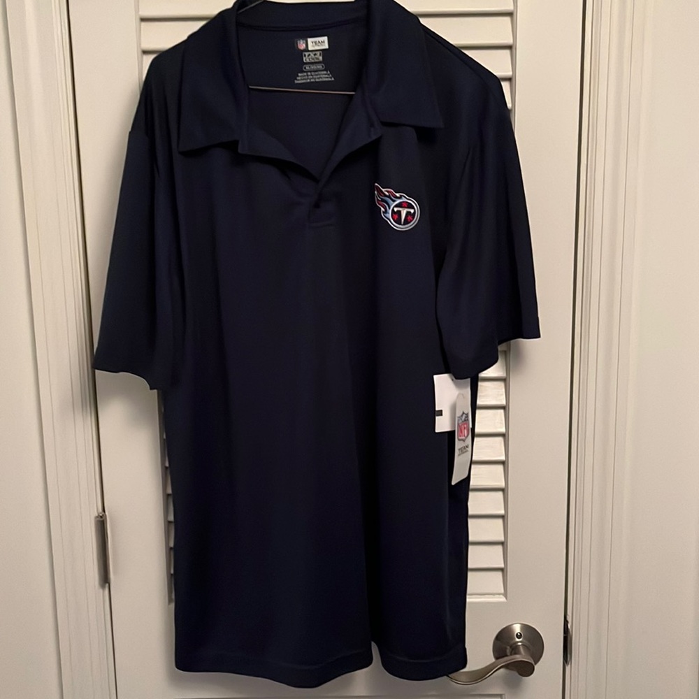 NWT Tennessee Titans NFL size XL mens polo